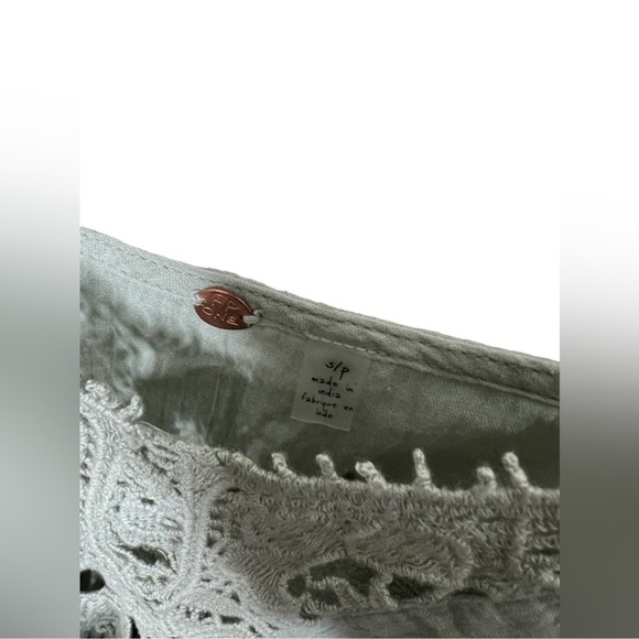 Free People Scales Green Ilektra Slip Mini Dress - Picture 8 of 14